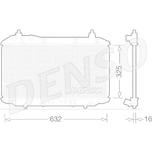 DENSO Kühler, Motorkühlung
