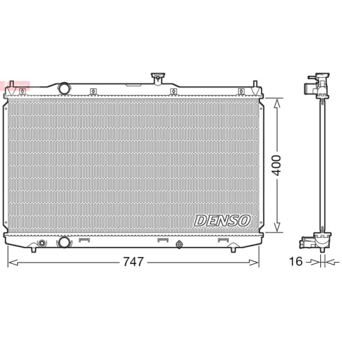 DENSO Kühler, Motorkühlung