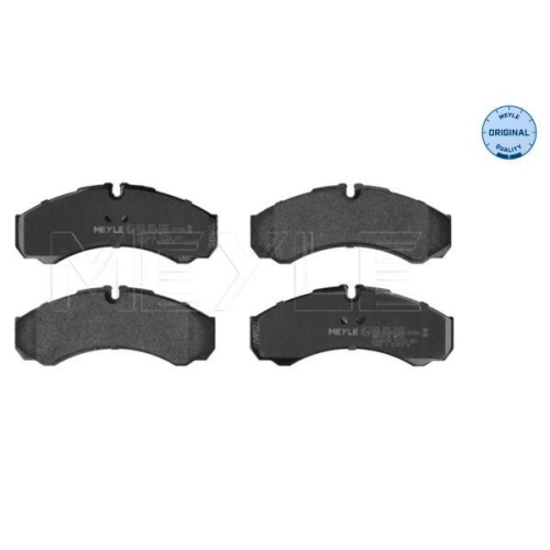 MEYLE Bremsbelagsatz, Scheibenbremse MEYLE-ORIGINAL: True to OE.