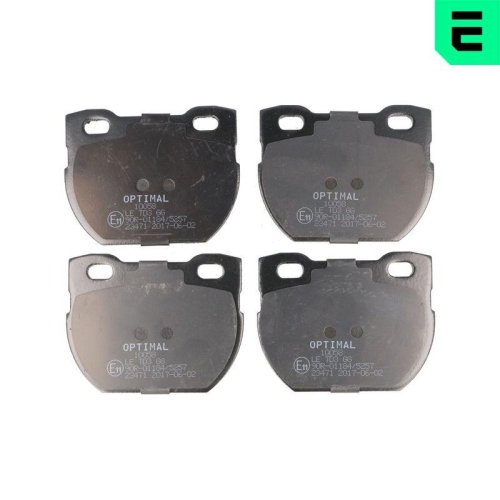 OPTIMAL Bremsbelagsatz, Scheibenbremse