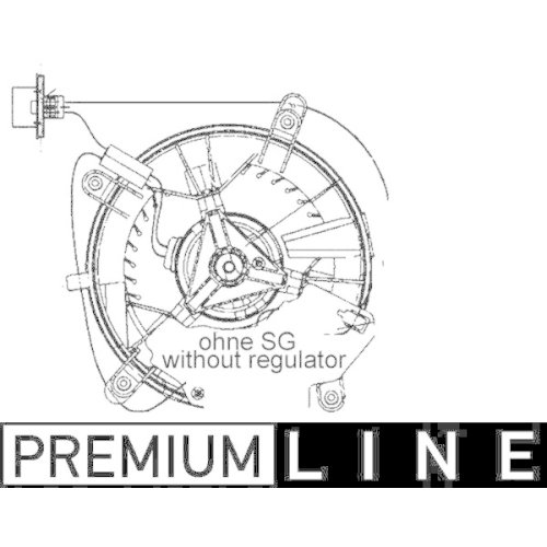 MAHLE Innenraumgebläse BEHR *** PREMIUM LINE ***