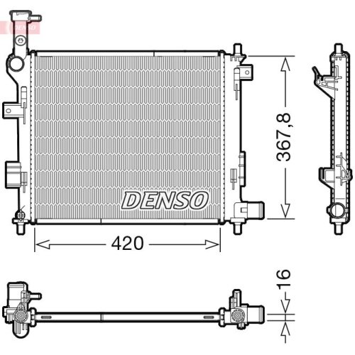 DENSO Kühler, Motorkühlung