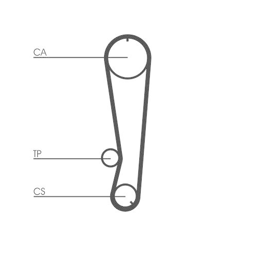 CONTINENTAL CTAM Zahnriemen
