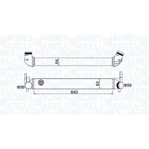 MAGNETI MARELLI Ladeluftkühler