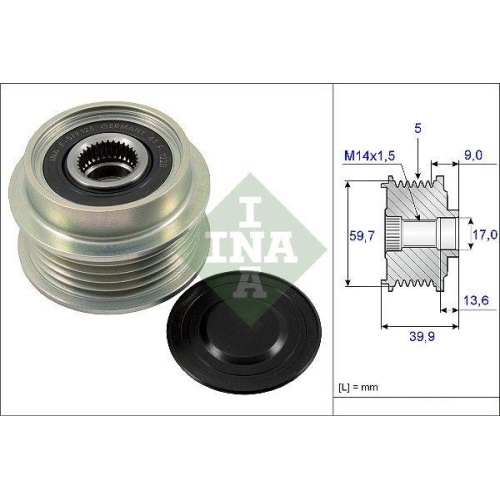 Schaeffler INA Generatorfreilauf