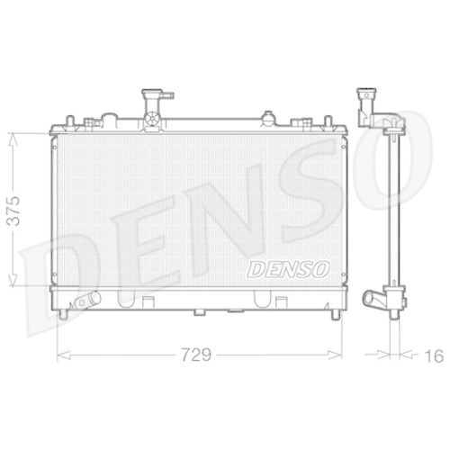 DENSO Kühler, Motorkühlung