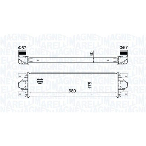 MAGNETI MARELLI Ladeluftkühler