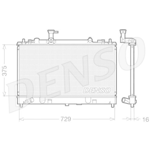 DENSO Kühler, Motorkühlung