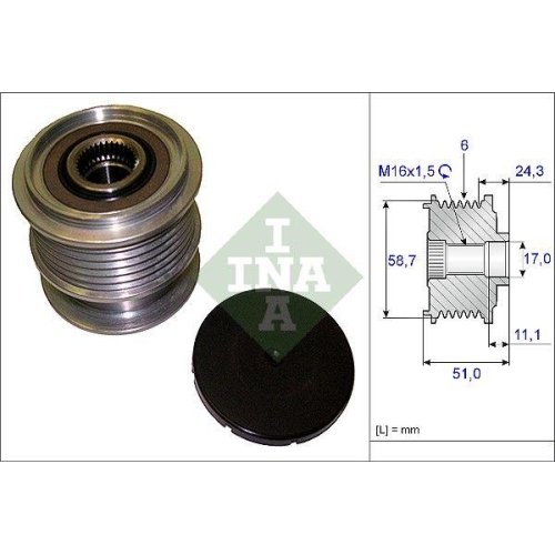 Schaeffler INA Generatorfreilauf