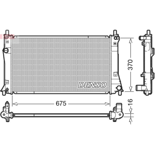 DENSO Kühler, Motorkühlung