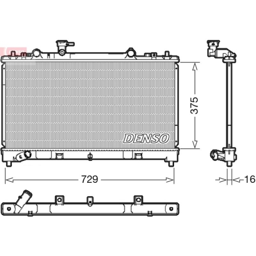 DENSO Kühler, Motorkühlung