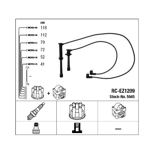 NGK Zündleitungssatz