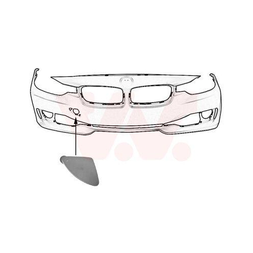 VAN WEZEL Klappe, Abschlepphaken ** Equipart **