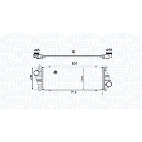 MAGNETI MARELLI Ladeluftkühler