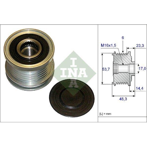 Schaeffler INA Generatorfreilauf