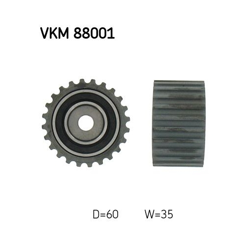 SKF Umlenk-/Führungsrolle, Zahnriemen