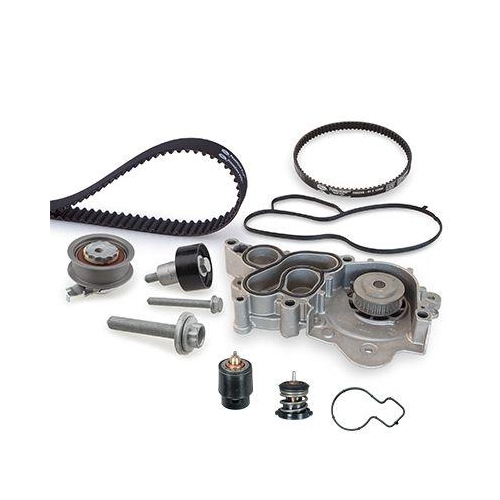 GATES Wasserpumpe + Zahnriemensatz PowerGrip™