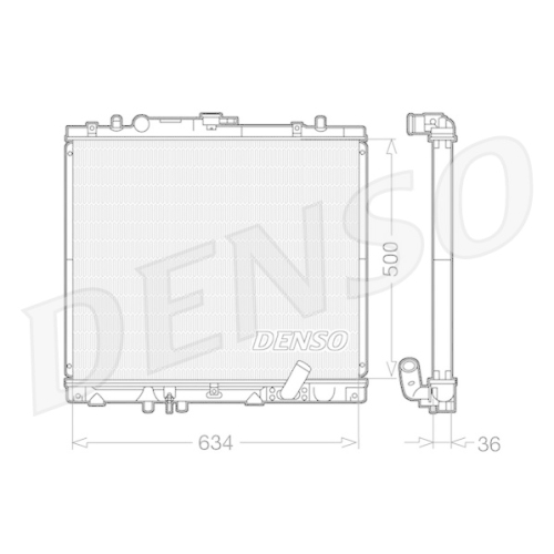 DENSO Kühler, Motorkühlung