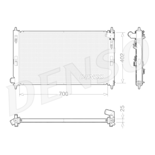 DENSO Kühler, Motorkühlung