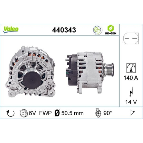 VALEO Generator VALEO RE-GEN AT