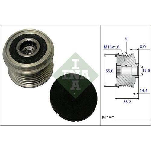 Schaeffler INA Generatorfreilauf