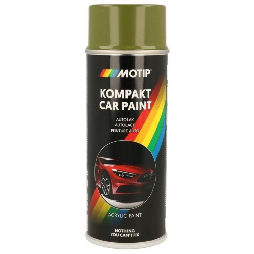 MOTIP Fahrzeug-Kombinationslack KOMPAKT AUTOLACK gr&uuml;n hochgl&auml;nzend 400 ml