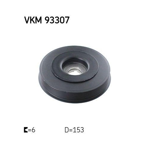 SKF Riemenscheibe, Kurbelwelle