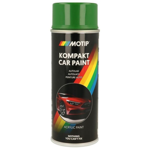 MOTIP Fahrzeug-Kombinationslack KOMPAKT AUTOLACK gr&uuml;n hochgl&auml;nzend 400 ml