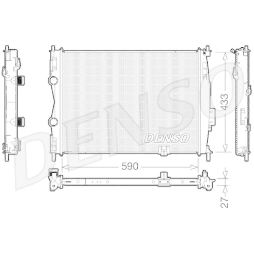 DENSO Kühler, Motorkühlung