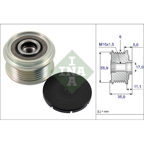 Schaeffler INA Generatorfreilauf