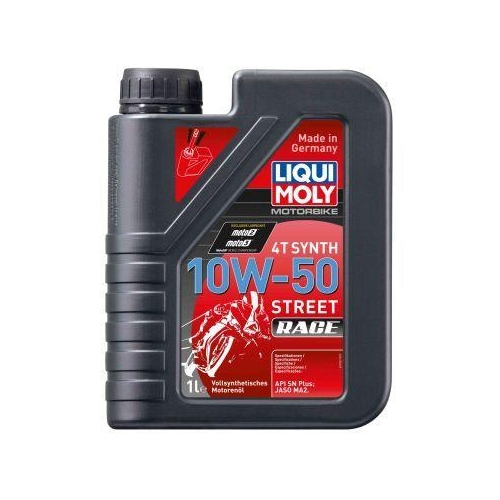 LIQUI MOLY Motoröl Motorbike 4T Synth 10W-50 Street Race