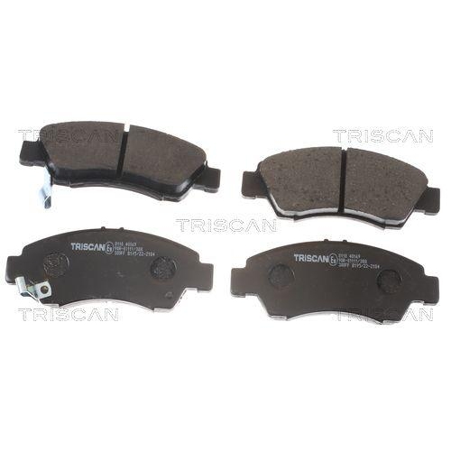 TRISCAN Bremsbelagsatz, Scheibenbremse