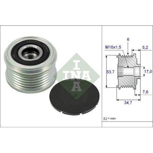 Schaeffler INA Generatorfreilauf