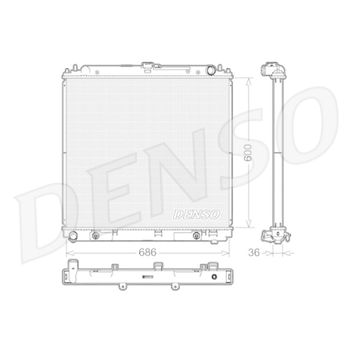 DENSO Kühler, Motorkühlung