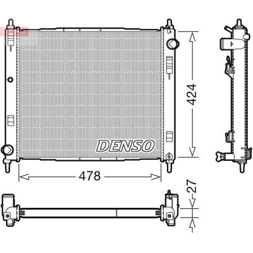 DENSO Kühler, Motorkühlung