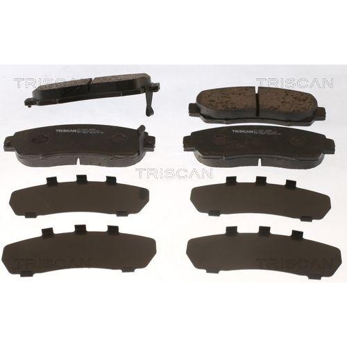 TRISCAN Bremsbelagsatz, Scheibenbremse