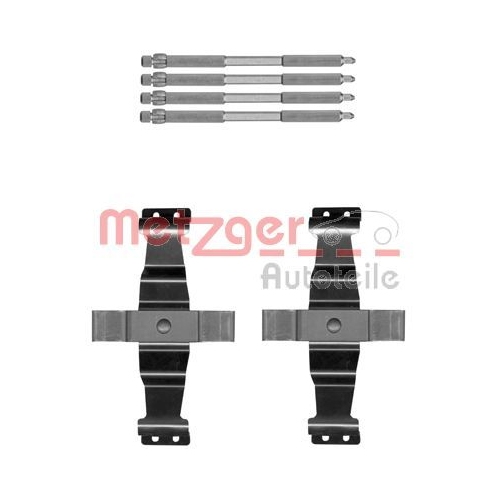 METZGER Zubehörsatz, Scheibenbremsbelag GREENPARTS