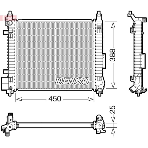 DENSO Kühler, Motorkühlung