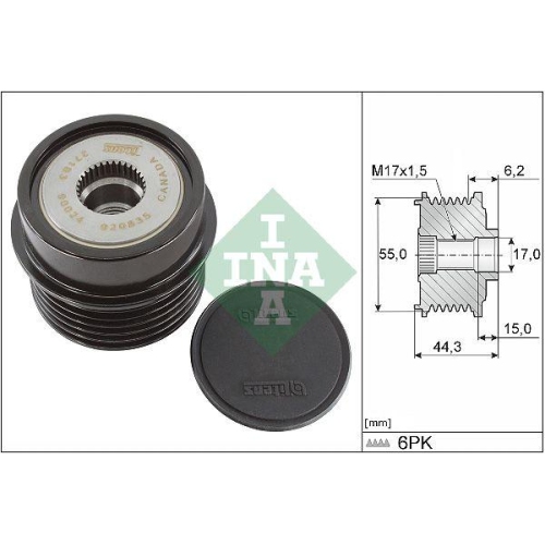 Schaeffler INA Generatorfreilauf