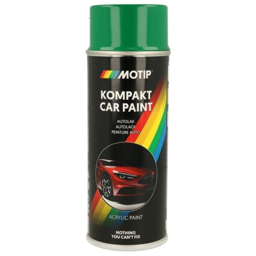 MOTIP Fahrzeug-Kombinationslack KOMPAKT AUTOLACK gr&uuml;n hochgl&auml;nzend 400 ml