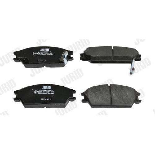 JURID Bremsbelagsatz, Scheibenbremse