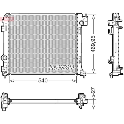 DENSO Kühler, Motorkühlung
