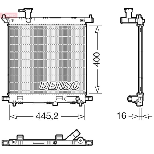 DENSO Kühler, Motorkühlung