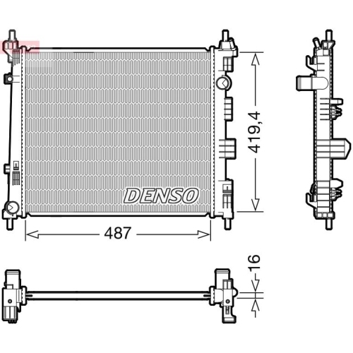 DENSO Kühler, Motorkühlung