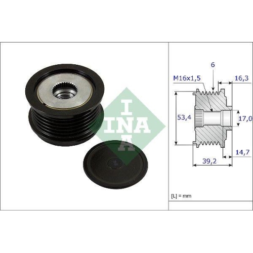 Schaeffler INA Generatorfreilauf