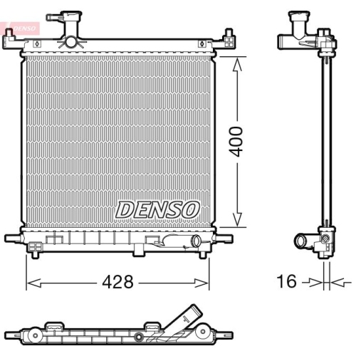 DENSO Kühler, Motorkühlung