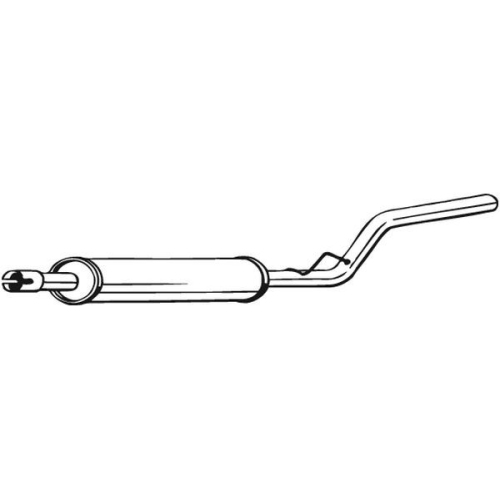 BOSAL Mittelschalldämpfer