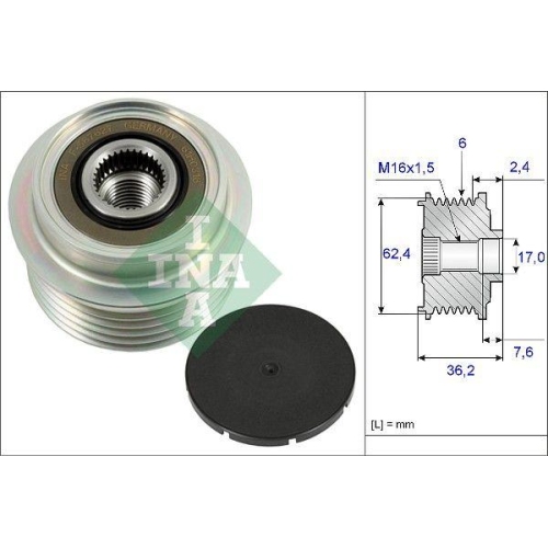 Schaeffler INA Generatorfreilauf