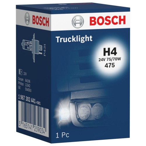 BOSCH Glühlampe, Fernscheinwerfer Trucklight WS