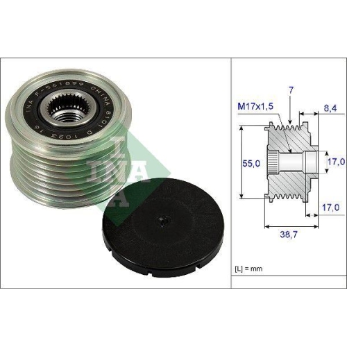 Schaeffler INA Generatorfreilauf